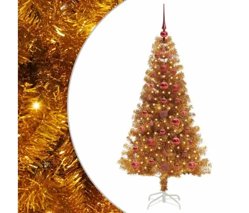 Ziemassvētku Eglīte Su 150 Led Ar Statīvu Zelts 120 Cm Pet Vidaxl Ziemassvētku Eglīte Su 150 Led Ar Statīvu Zelts 120 Cm Pet Vidaxl