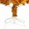 Jõulupuu Koos 150 Led-Iga Koos Alusega Kuldne 150 Cm Pet