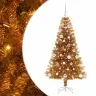 Kalėdų Eglutė Su 150 Led S Stovu Auksinė 150 Cm Pet