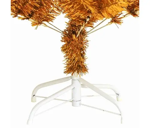 Kalėdų Eglutė Su 150 Led S Stovu Auksinė 150 Cm Pet Kalėdų Eglutė Su 150 Led S Stovu Auksinė 150 Cm Pet