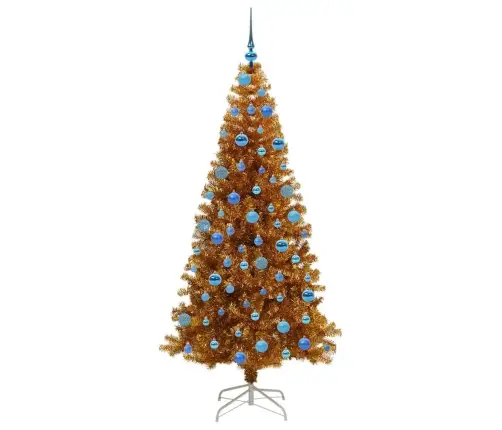 Ziemassvētku Eglīte Su 300 Led Ar Statīvu Zelts 180 Cm Pet Vidaxl Ziemassvētku Eglīte Su 300 Led Ar Statīvu Zelts 180 Cm Pet Vidaxl