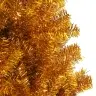 Jõulupuu Koos 300 Led-Iga Koos Alusega Kuldne 210 Cm Pet