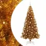 Ziemassvētku Eglīte Su 300 Led Ar Statīvu Zelts 210 Cm Pet Vidaxl Ziemassvētku Eglīte Su 300 Led Ar Statīvu Zelts 210 Cm Pet Vidaxl