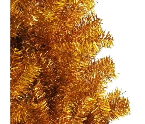 Kalėdų Eglutė Su 300 Led S Stovu Auksinė 240 Cm Pet