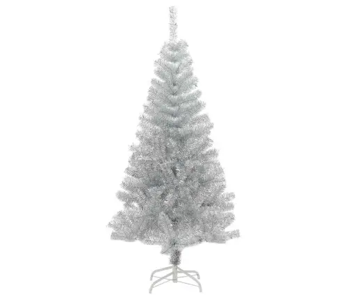 Ziemassvētku Eglīte Su 150 Led Ar Statīvu Sudraba 150 Cm Pet Vidaxl