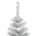 Ziemassvētku Eglīte Su 300 Led Ar Statīvu Sudraba 210 Cm Pet Vidaxl