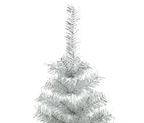 Kalėdų Eglutė Su 300 Led S Stovu Sidabro 240 Cm Pet