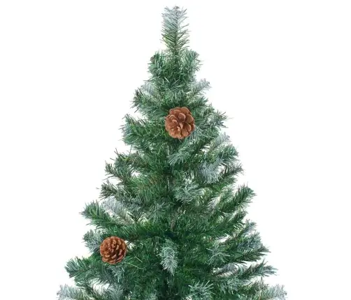 Mākslīgā Ziemassvētku Eglīte Zaļa 150 Cm Pvc Un Tērauds Vidaxl Mākslīgā Ziemassvētku Eglīte Zaļa 150 Cm Pvc Un Tērauds Vidaxl