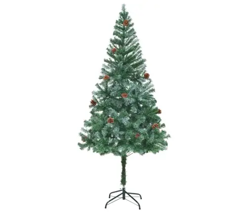 Dirbtinė Kalėdų Eglutė Su 300 Led Žalia 180 Cm Pvc Ir Plienas Dirbtinė Kalėdų Eglutė Su 300 Led Žalia 180 Cm Pvc Ir Plienas