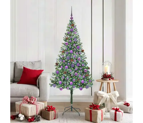 Mākslīgā Ziemassvētku Eglīte Zaļa 180 Cm Pvc Un Tērauds Vidaxl Mākslīgā Ziemassvētku Eglīte Zaļa 180 Cm Pvc Un Tērauds Vidaxl