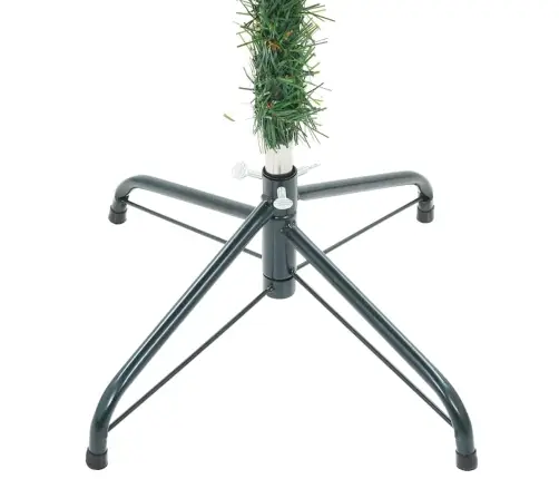 Mākslīgā Ziemassvētku Eglīte Zaļa 180 Cm Pvc Un Tērauds Vidaxl