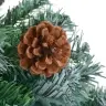 Tehisjõulupuu Koos 300 Led-Iga Roheline 210 Cm Pvc Ja Teras