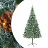 Tehisjõulupuu Koos 300 Led-Iga Roheline 210 Cm Pvc Ja Teras