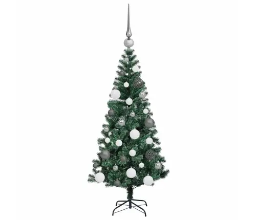 Mākslīgā Ziemassvētku Eglīte Zaļa 120 Cm Pvc Vidaxl