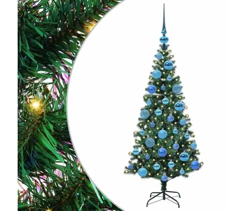 Mākslīgais Led Ziemassvētku Eglīte Zaļa 120Cm Pvc Un Metāls Vidaxl Mākslīgais Led Ziemassvētku Eglīte Zaļa 120Cm Pvc Un Metāls Vidaxl