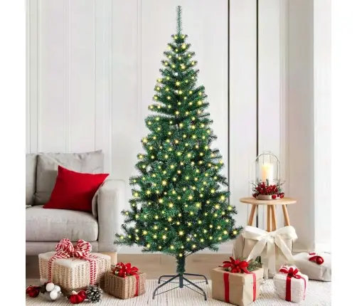 Dirbtinis Prieššventinis Eglutė Su Šviesomis Žalia 180 Cm Dirbtinis Prieššventinis Eglutė Su Šviesomis Žalia 180 Cm