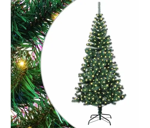 Mākslīgāziemassvētkueglīte Zaļa 240Cm Pvc Vidaxl