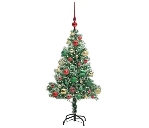 Dirbtinė Kalėdų Eglė Su Sniegu Ir Led Šviesa Su 150 Led 120 Cm Dirbtinė Kalėdų Eglė Su Sniegu Ir Led Šviesa Su 150 Led 120 Cm