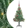 Dirbtinė Kalėdų Eglė Su Sniegu Ir Led Šviesa Su 150 Led 120 Cm Dirbtinė Kalėdų Eglė Su Sniegu Ir Led Šviesa Su 150 Led 120 Cm