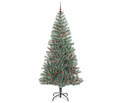 Dirbtinė Kalėdų Eglė Su Sniegu Ir Led Šviesa Su 300 Led 210 Cm Dirbtinė Kalėdų Eglė Su Sniegu Ir Led Šviesa Su 300 Led 210 Cm