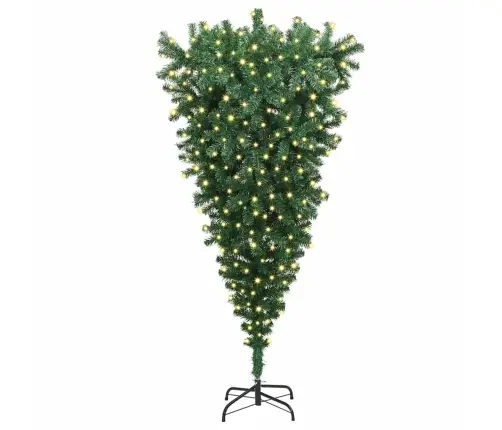 Apverstas Dirbtinis Išanksto Apšviestas Kalėdų Medis 180 Cm