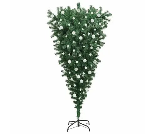 Apgriezts Mākslīgais Iepriekš Izgaismots Ziemassvētku Koks Ar Bumbiņu Komplektu Vidaxl Apgriezts Mākslīgais Iepriekš Izgaismots Ziemassvētku Koks Ar Bumbiņu Komplektu Vidaxl