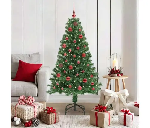 Mākslīgā Ziemassvētku Eglīte Su 150 Led Ar Statīvu Zaļa 150 Cm Vidaxl