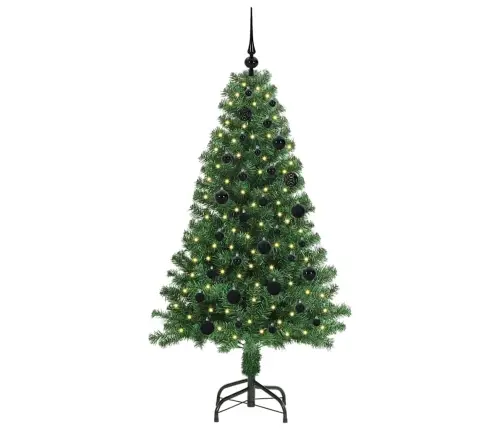 Mākslīgā Ziemassvētku Eglīte Su 150 Led Ar Statīvu Zaļa 150 Cm Vidaxl