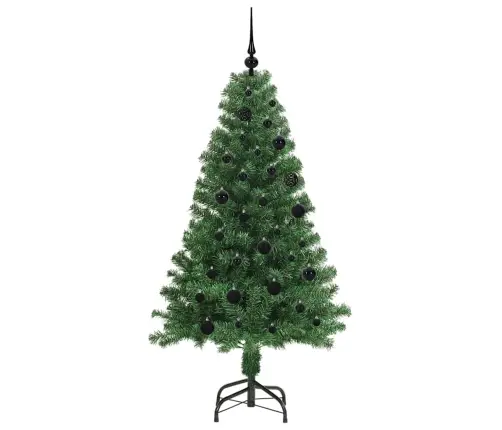 Mākslīgā Ziemassvētku Eglīte Su 150 Led Ar Statīvu Zaļa 150 Cm Vidaxl