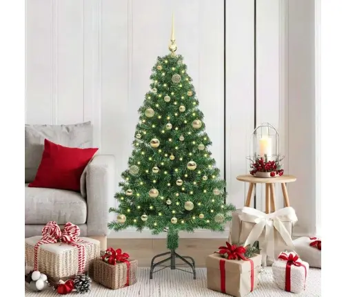 Mākslīgā Ziemassvētku Eglīte Su 150 Led Ar Statīvu Zaļa 150 Cm Vidaxl Mākslīgā Ziemassvētku Eglīte Su 150 Led Ar Statīvu Zaļa 150 Cm Vidaxl