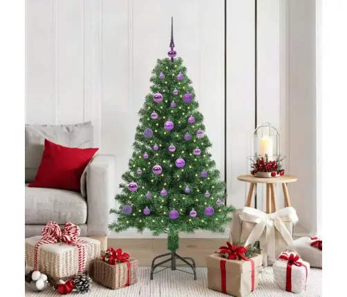 Mākslīgā Ziemassvētku Eglīte Su 150 Led Ar Statīvu Zaļa 150 Cm Vidaxl