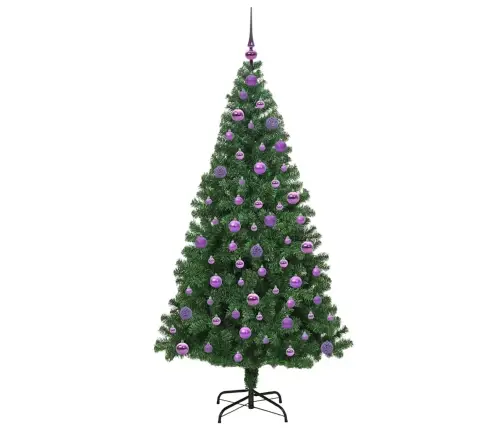 Dirbtinė Kalėdų Eglutė Žalia 180 Cm Pvc Ir Plienas Ir Plastikas Dirbtinė Kalėdų Eglutė Žalia 180 Cm Pvc Ir Plienas Ir Plastikas