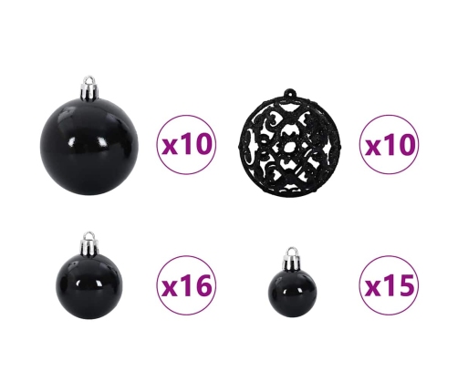 Dirbtinė Kalėdų Eglutė Žalia 210 Cm Pvc Ir Plienas Ir Plastikas