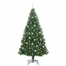 Mākslīgā Ziemassvētku Eglīte Su 300 Led Ar Statīvu Zaļa 210 Cm Vidaxl Mākslīgā Ziemassvētku Eglīte Su 300 Led Ar Statīvu Zaļa 210 Cm Vidaxl