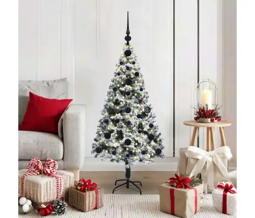 Mākslīgā Ziemassvētku Eglīte Su 150 Led Zaļa 120 X 75 Cm Vidaxl