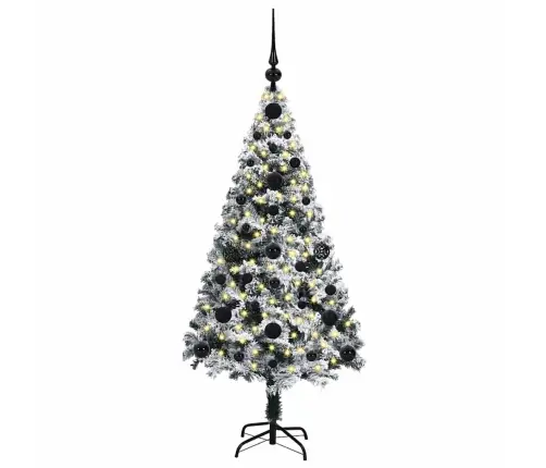 Mākslīgā Ziemassvētku Eglīte Su 150 Led Zaļa 120 X 75 Cm Vidaxl