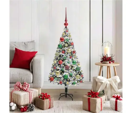 Mākslīgā Ziemassvētku Eglīte Su 150 Led Zaļa 120 X 75 Cm Vidaxl