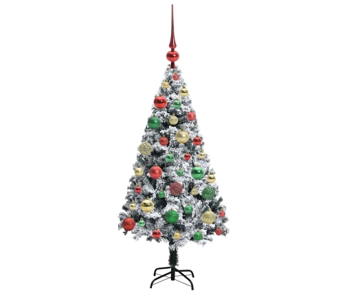 Mākslīgā Ziemassvētku Eglīte Su 150 Led Zaļa 120 X 75 Cm Vidaxl