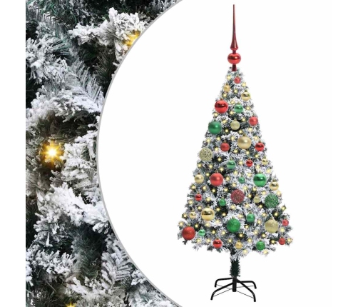 Mākslīgā Ziemassvētku Eglīte Su 150 Led Zaļa 120 X 75 Cm Vidaxl