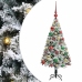 Mākslīgā Ziemassvētku Eglīte Su 150 Led Zaļa 120 X 75 Cm Vidaxl