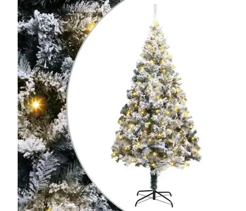 Mākslīgā Ziemassvētku Eglīte Su 300 Led Zaļa 180 X 115 Cm Vidaxl