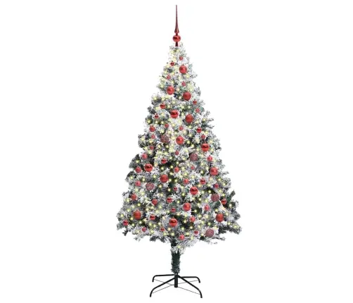 Mākslīgā Ziemassvētku Eglīte Su 300 Led Zaļa 180 X 115 Cm Vidaxl