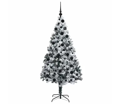 Mākslīgā Ziemassvētku Eglīte Su 300 Led Zaļa 180 X 115 Cm Vidaxl