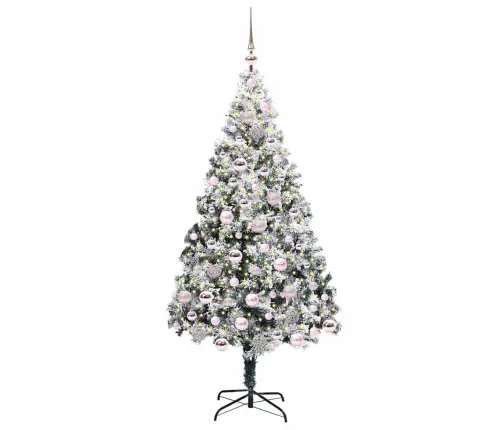 Mākslīgā Ziemassvētku Eglīte Su 300 Led Zaļa 180 X 115 Cm Vidaxl