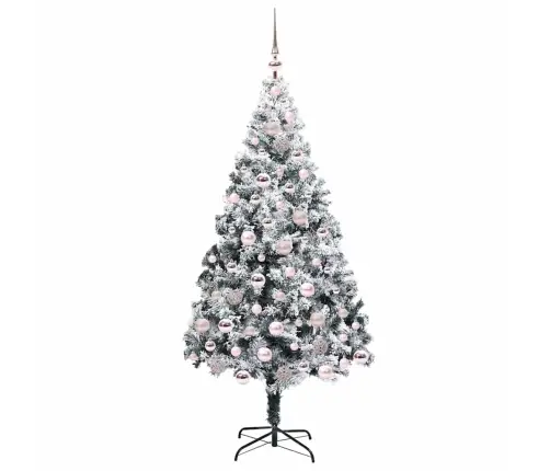 Mākslīgā Ziemassvētku Eglīte Su 300 Led Zaļa 180 X 115 Cm Vidaxl