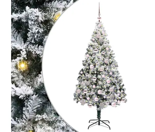 Mākslīgā Ziemassvētku Eglīte Su 300 Led Zaļa 180 X 115 Cm Vidaxl