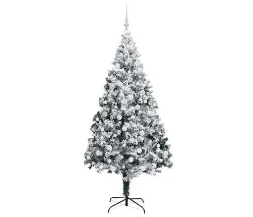 Mākslīgā Ziemassvētku Eglīte Su 300 Led Zaļa 180 X 115 Cm Vidaxl