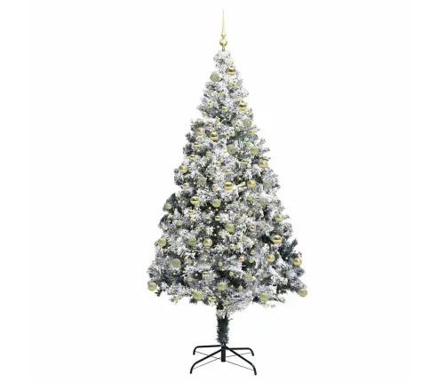 Mākslīgā Ziemassvētku Eglīte Su 300 Led Zaļa 180 X 115 Cm Vidaxl
