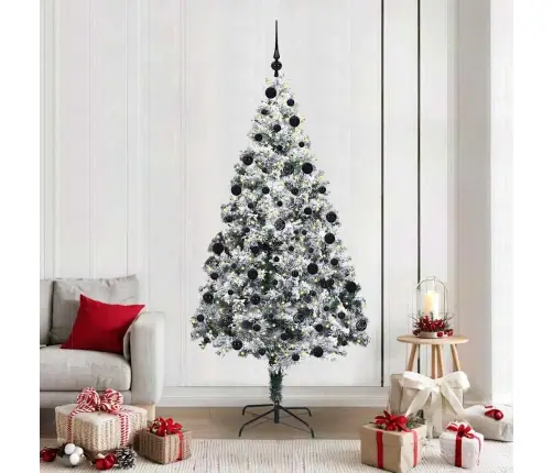 Mākslīgā Ziemassvētku Eglīte Su 300 Led Zaļa 210 X 135 Cm Vidaxl