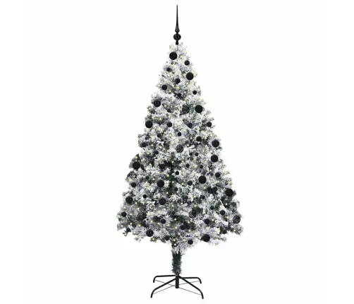 Mākslīgā Ziemassvētku Eglīte Su 300 Led Zaļa 210 X 135 Cm Vidaxl